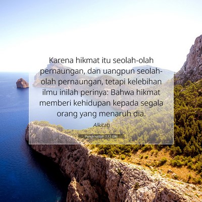 Pengkhotbah 7:12 IDN Gambar Ayat Alkitab