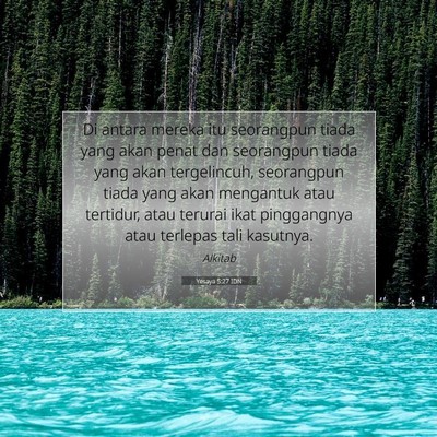Yesaya 5:27 IDN Gambar Ayat Alkitab