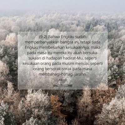 Yesaya 9:3 IDN Gambar Ayat Alkitab