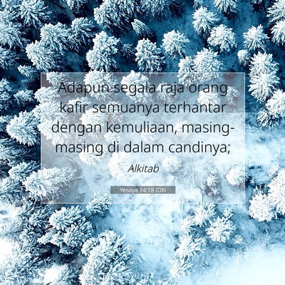 Yesaya 14:18 Ayat Alkitab Dijelaskan