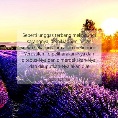 Yesaya 31:5 IDN Gambar Ayat Alkitab