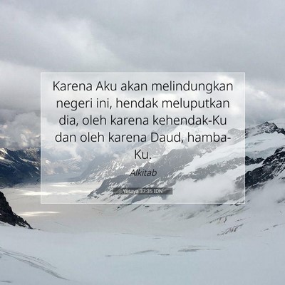 Yesaya 37:35 IDN Gambar Ayat Alkitab