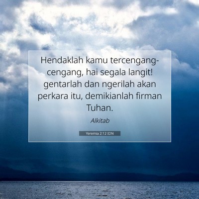Yeremia 2:12 IDN Gambar Ayat Alkitab