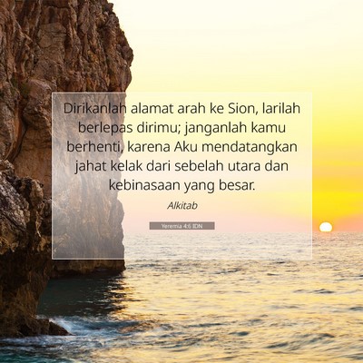 Yeremia 4:6 Ayat Alkitab Dijelaskan