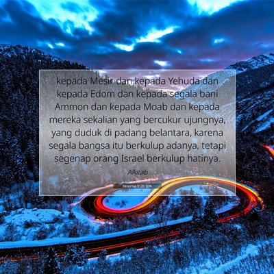 Yeremia 9:26 IDN Gambar Ayat Alkitab