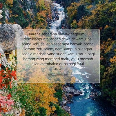 Yeremia 11:13 IDN Gambar Ayat Alkitab