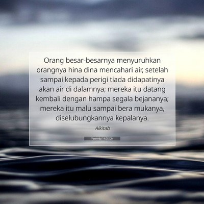 Yeremia 14:3 IDN Gambar Ayat Alkitab
