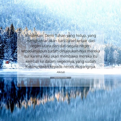 Yeremia 16:15 IDN Gambar Ayat Alkitab