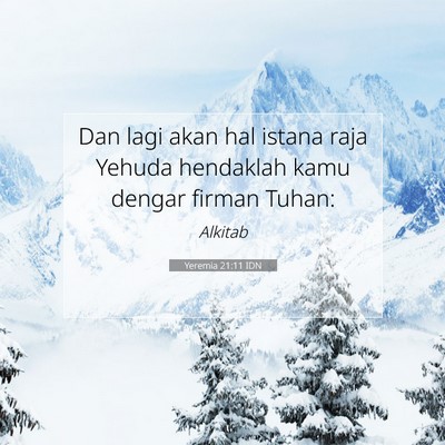 Yeremia 21:11 IDN Gambar Ayat Alkitab