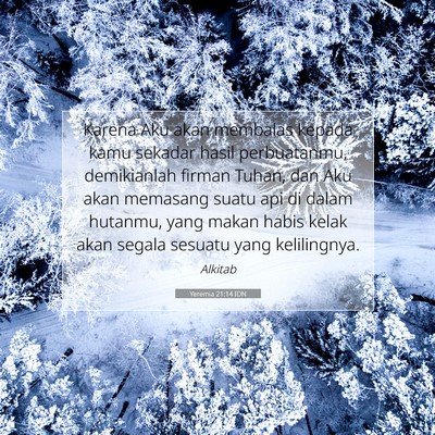 Yeremia 21:14 IDN Gambar Ayat Alkitab