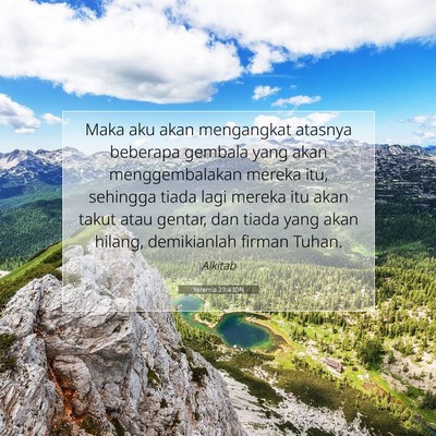 Yeremia 23:4 IDN Gambar Ayat Alkitab