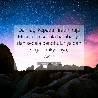 Yeremia 25:19 IDN Gambar Ayat Alkitab