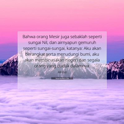 Yeremia 46:8 IDN Gambar Ayat Alkitab