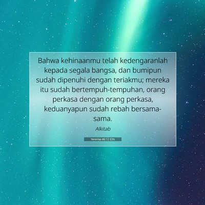 Yeremia 46:12 IDN Gambar Ayat Alkitab