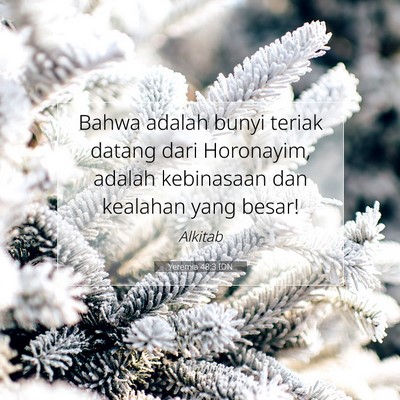 Yeremia 48:3 IDN Gambar Ayat Alkitab