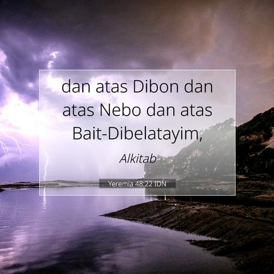 Yeremia 48:22 IDN Gambar Ayat Alkitab