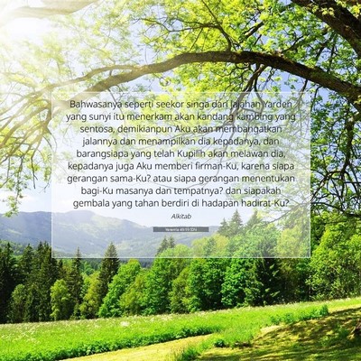 Yeremia 49:19 IDN Gambar Ayat Alkitab