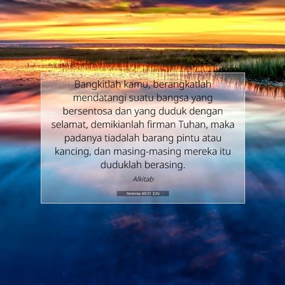 Yeremia 49:31 Ayat Alkitab Dijelaskan