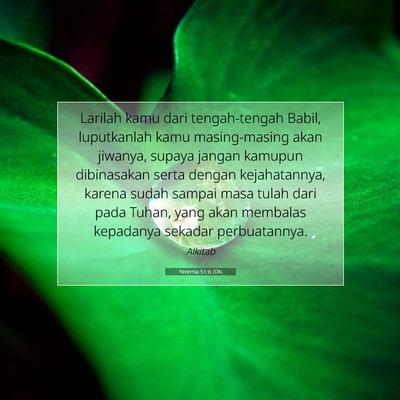 Yeremia 51:6 IDN Gambar Ayat Alkitab