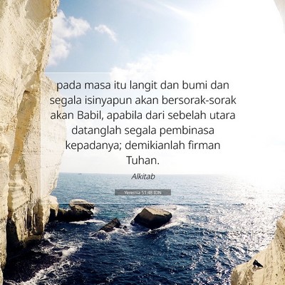 Yeremia 51:48 IDN Gambar Ayat Alkitab