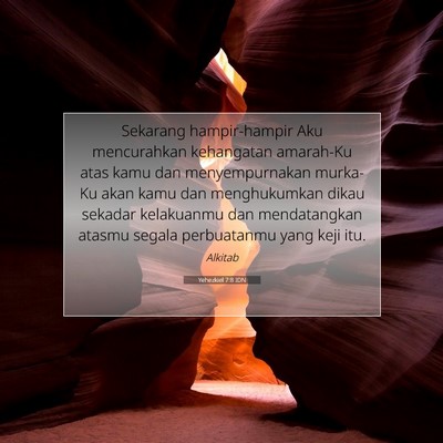 Yehezkiel 7:8 Ayat Alkitab Dijelaskan