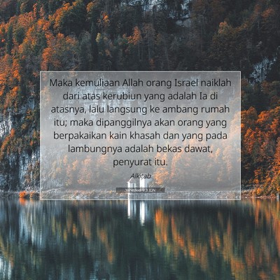 Yehezkiel 9:3 IDN Gambar Ayat Alkitab