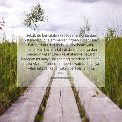 Yehezkiel 14:4 IDN Gambar Ayat Alkitab