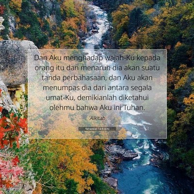 Yehezkiel 14:8 IDN Gambar Ayat Alkitab