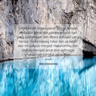 Yehezkiel 16:13 IDN Gambar Ayat Alkitab