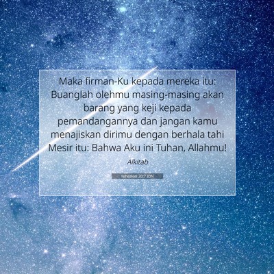 Yehezkiel 20:7 IDN Gambar Ayat Alkitab