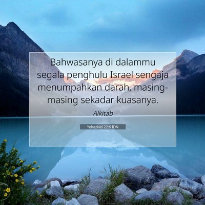 Yehezkiel 22:6 IDN Gambar Ayat Alkitab