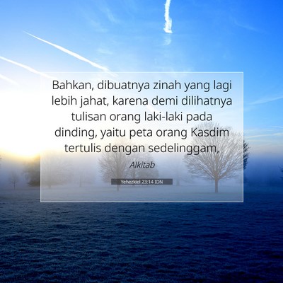 Yehezkiel 23:14 IDN Gambar Ayat Alkitab
