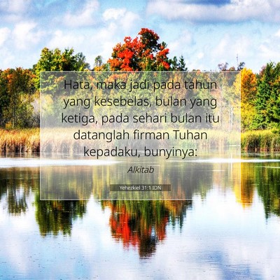 Yehezkiel 31:1 IDN Gambar Ayat Alkitab