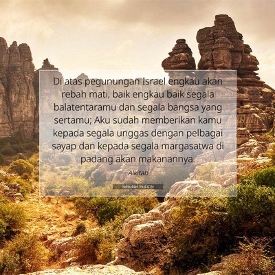 Yehezkiel 39:4 IDN Gambar Ayat Alkitab