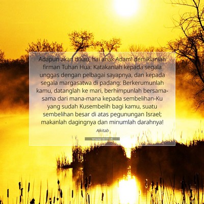 Yehezkiel 39:17 IDN Gambar Ayat Alkitab