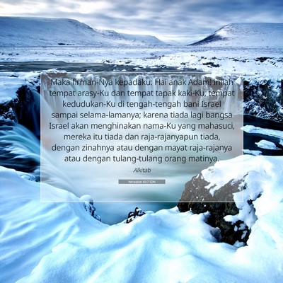 Yehezkiel 43:7 IDN Gambar Ayat Alkitab