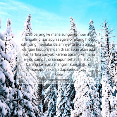 Yehezkiel 47:9 IDN Gambar Ayat Alkitab