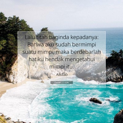 Daniel 2:3 IDN Gambar Ayat Alkitab