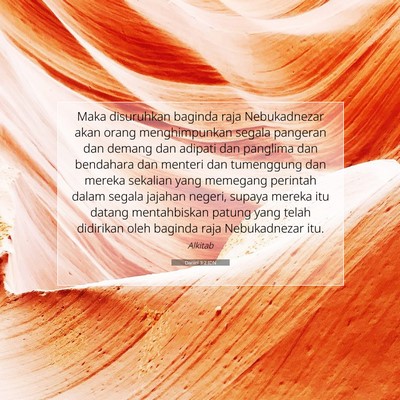 Daniel 3:2 Ayat Alkitab Dijelaskan