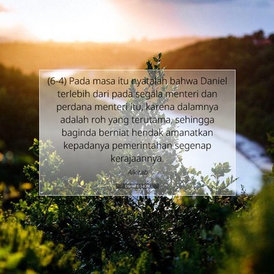 Daniel 6:3 IDN Gambar Ayat Alkitab