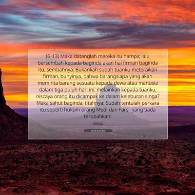 Daniel 6:12 IDN Gambar Ayat Alkitab