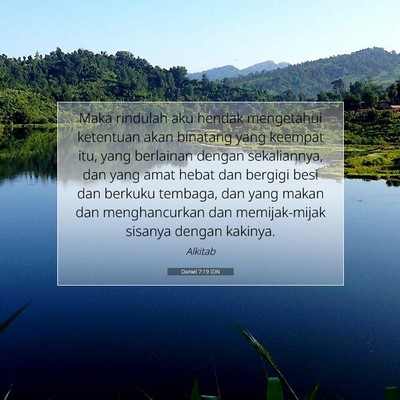 Daniel 7:19 IDN Gambar Ayat Alkitab