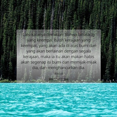 Daniel 7:23 IDN Gambar Ayat Alkitab