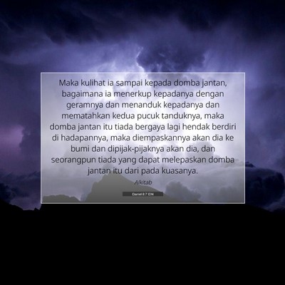 Daniel 8:7 IDN Gambar Ayat Alkitab
