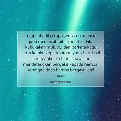 Daniel 10:16 IDN Gambar Ayat Alkitab