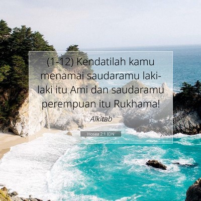 Hosea 2:1 IDN Gambar Ayat Alkitab