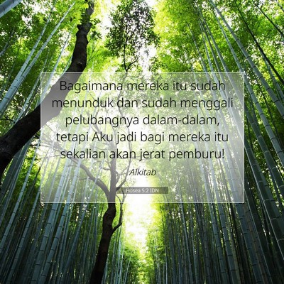 Hosea 5:2 IDN Gambar Ayat Alkitab