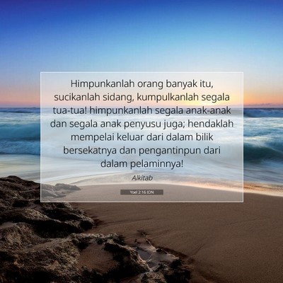 Yoel 2:16 Ayat Alkitab Dijelaskan