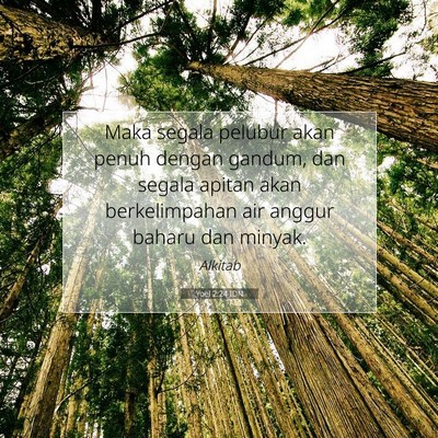 Yoel 2:24 Ayat Alkitab Dijelaskan