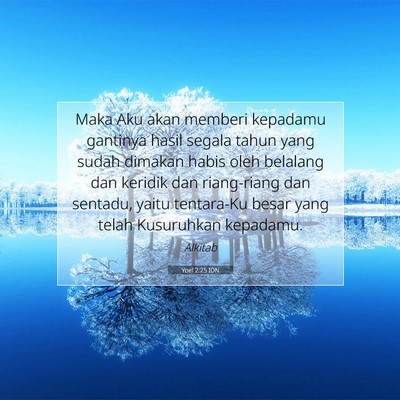 Yoel 2:25 IDN Gambar Ayat Alkitab